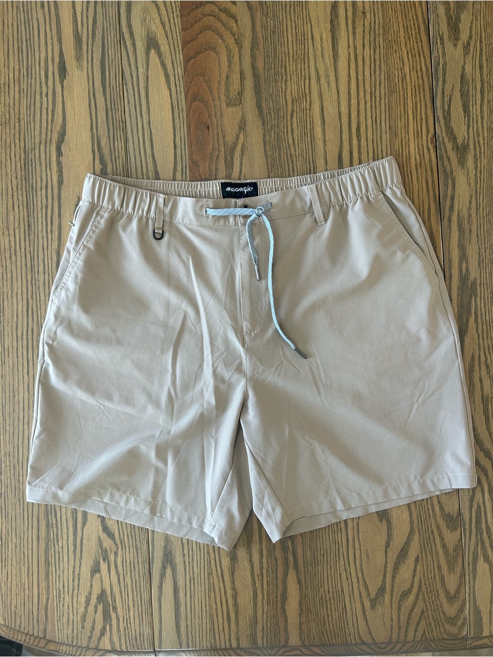 Maamgic 7 inch Classic fit, multi pocket, quick dry Khaki Shorts, XXL